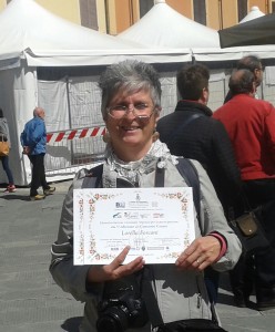 Lorella Forconi Attestato di Partecipazione Creare 2016 - Pietrasanta (LU)